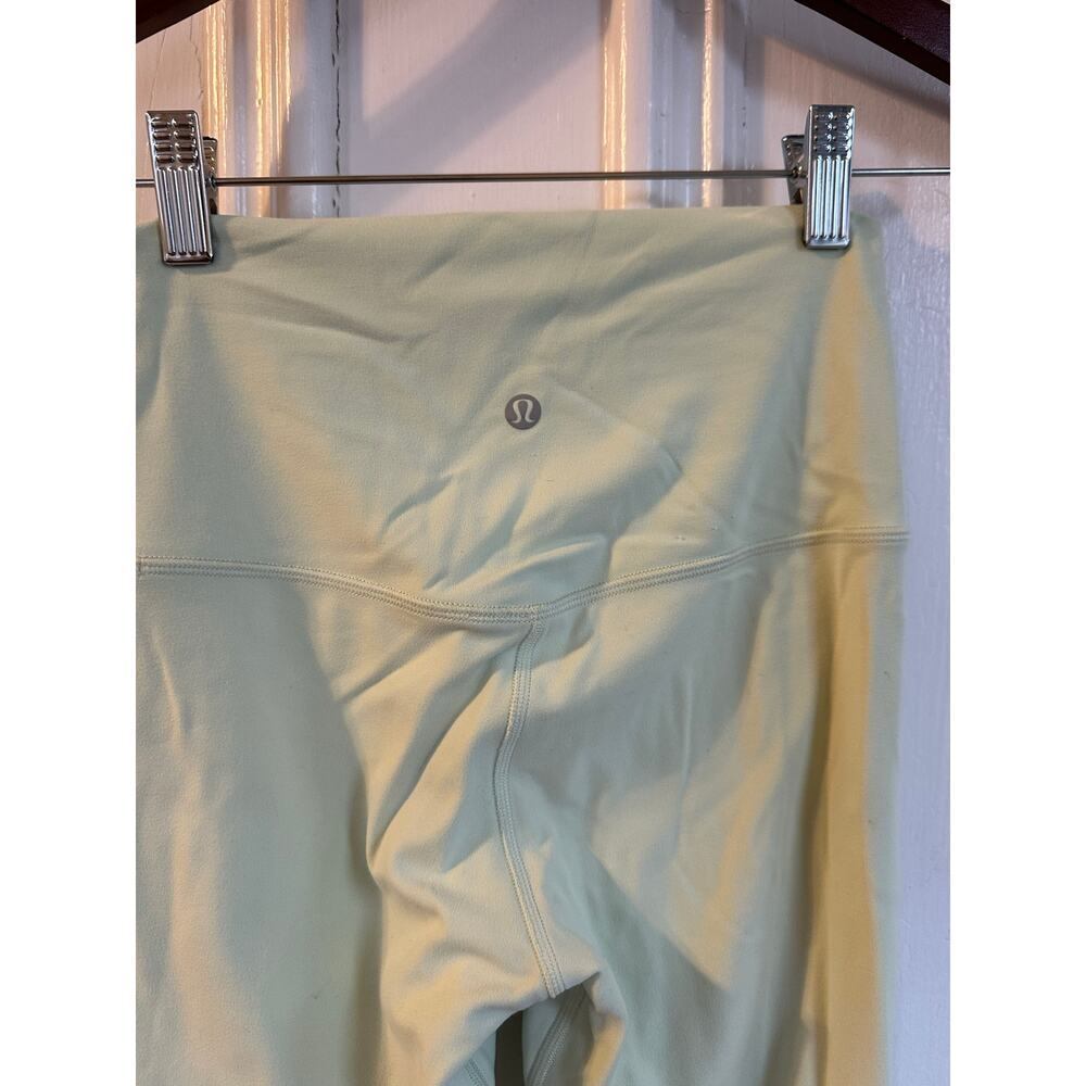 Lululemon Align High-Rise Pant 25" Sz 4 Mint - Picture 6 of 9